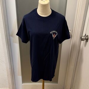 Old Guys Rule Navy Blue T-Shirt